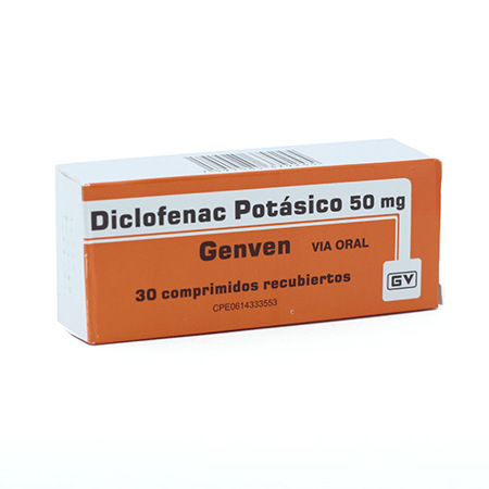 Imagen de Diclofenac Potásico Tab. 50Mg X30 Genven