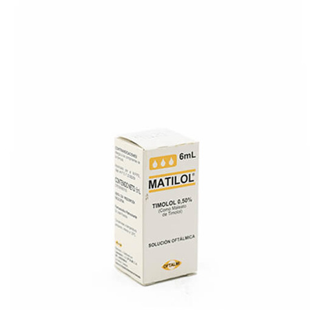 Imagen de Timolol Matilol Sol. 0.50% 6Ml