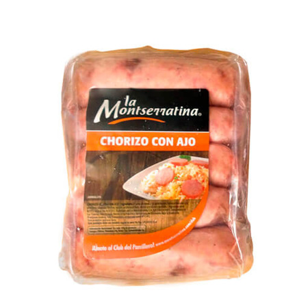 Imagen de Chorizo Con Ajo La Montserratina 395Gr