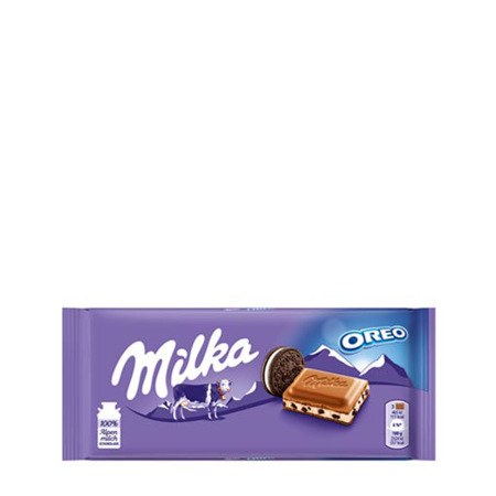 Imagen de Chocolate Con Oreo Milka 100 Gr.