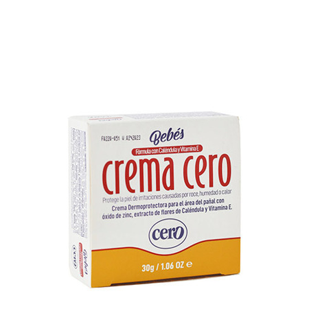 Imagen de Crema Antipañalitis Con Calendula Y Vitamina E Cero 30 Gr.