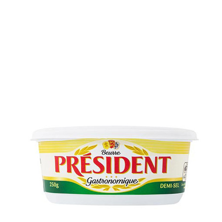 Imagen de Mantequilla Con Sal President 250 Gr.