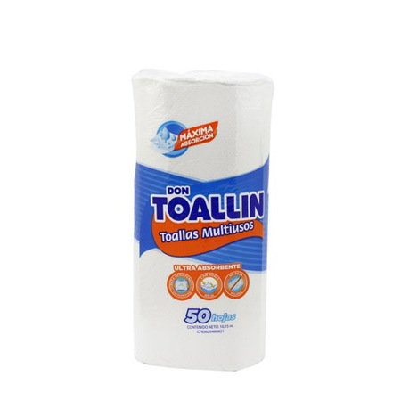 Imagen de Toallas Ultra Absorventes 50 Hojas Don Toallin.