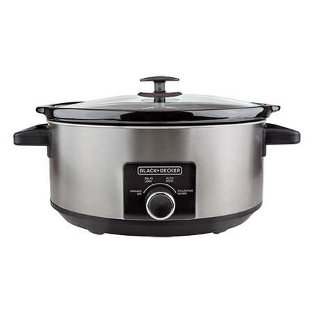 Imagen de Olla De Cocción Lenta SC2007S Black+Decker.