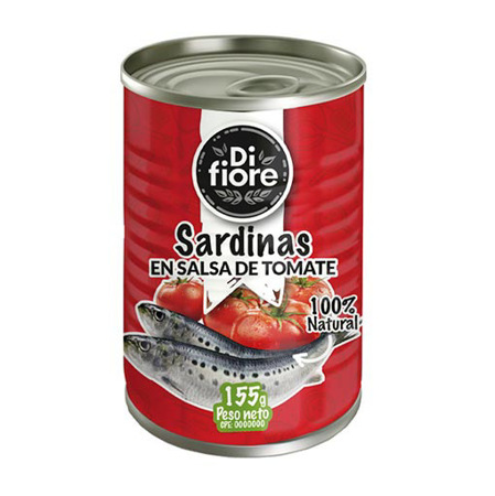 Imagen de Sardina En Salsa De Tomate Di Fiore 155 Gr.