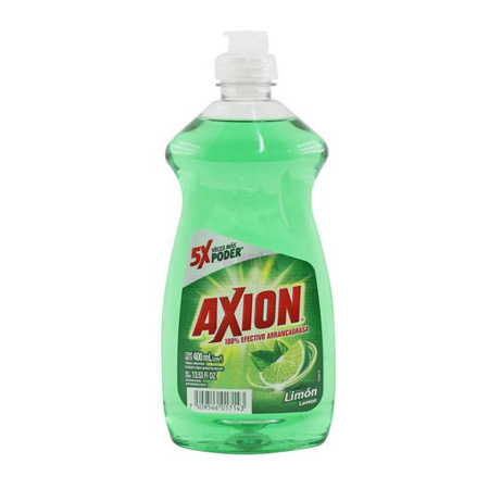 Imagen de Lavaplatos Líquido Con Limón Axion 400 Ml.