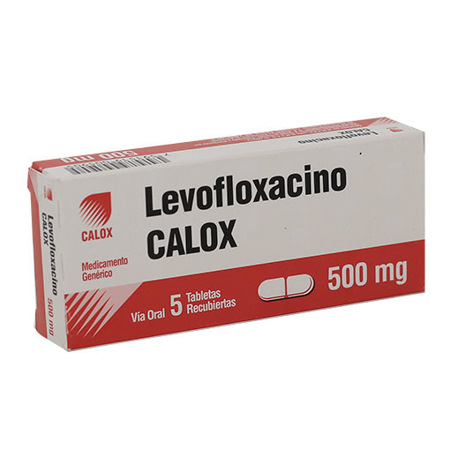 Imagen de Levofloxacina 500Mg x 5 Tab Calox.