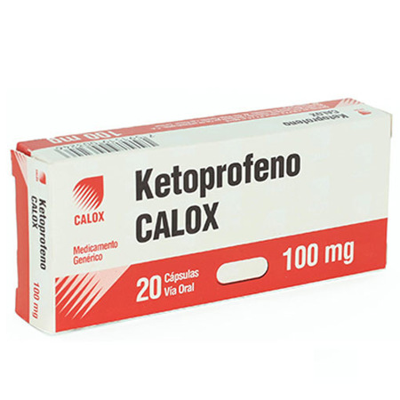 Imagen de Ketoprofeno Cap. 100Mg X20 Calox