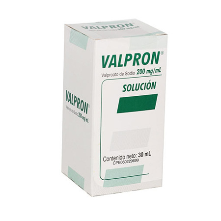 Imagen de Valproato De Sodio Valpron Sol. 200Mg/30Ml