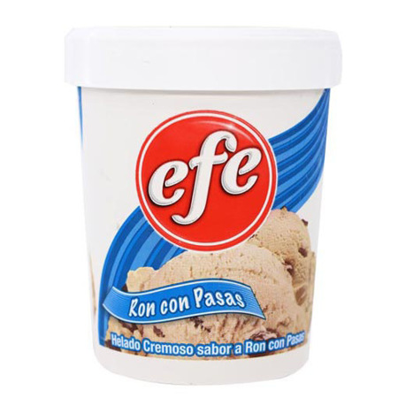 Imagen de Helado Ron Con Pasas Efe 920 Gr.