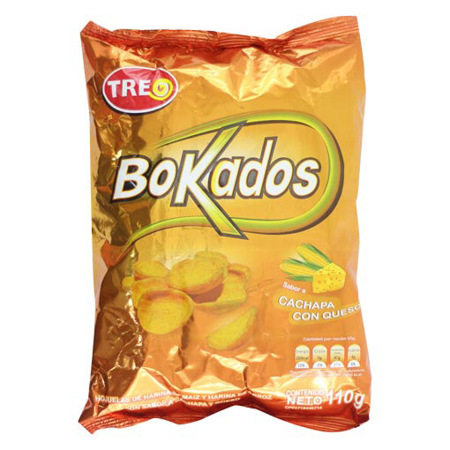 Imagen de Snack Sabor A Cachapa Con Queso Bokados 110 Gr.