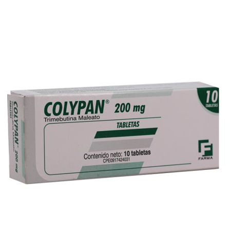 Imagen de Trimebutina Colypan Tab. 200Mg X 10