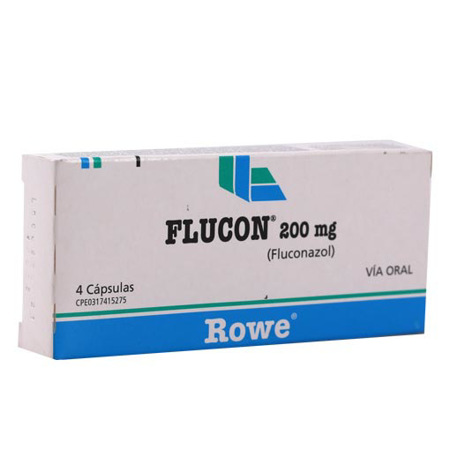 Imagen de Fluconazol Flucon Capsula 200Mg X 4Und