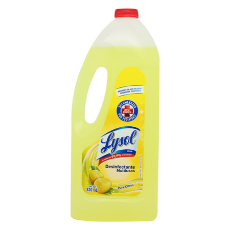 Imagen de Desinfectante Multiuso Limón Lysol 820 Ml.