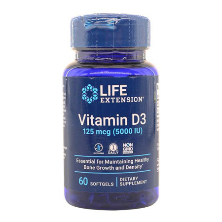 Imagen de Vitamina D Vit. D3 L.E Cap. 125Mcg 5000Ui X60