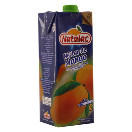 Imagen de Néctar De Mango Natulac 1 L.
