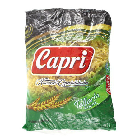 Imagen de Pasta Corta Tallarin Capri 500 Gr.
