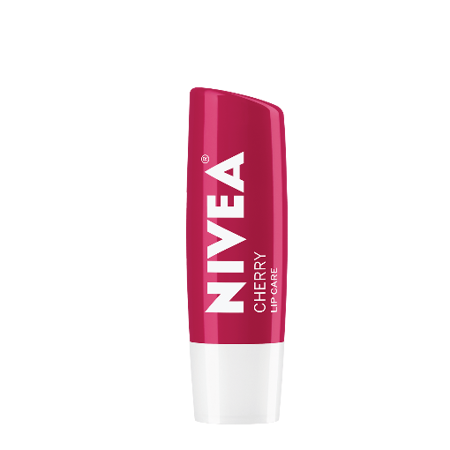 Imagen de Protector Labial Cherry Shine Nivea.