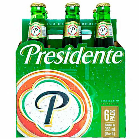 Imagen de Cerveza Six Pack Presidente 355 ML.
