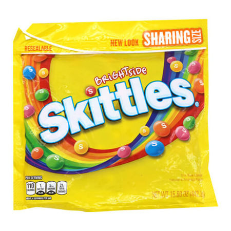 Imagen de Caramelo Brightside Skittles 442,3 Gr.