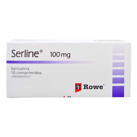 Imagen de Sertralina Serline Comp. 100Mg X10