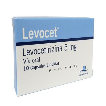 Imagen de Levocetiricina Diclohidrato Levorat Tab. 5Mg X10