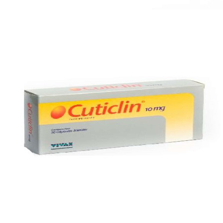 Imagen de Isotretinoina Cuticlin Capsula 10Mg X 30