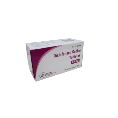 Imagen de Diclofenac Sod. Comp. 50Mg X10 Eds Pharma