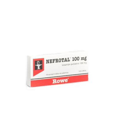 Imagen de Losartan Potásico Nefrotal Comp. 100Mg x14