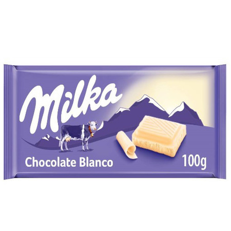 Imagen de Chocolate Blanco Milka 100 Gr.