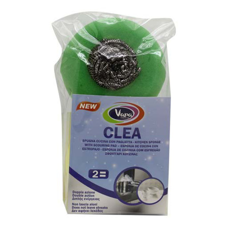 Imagen de Esponja De Acero Para Cocina Vapa (2 Unidades).