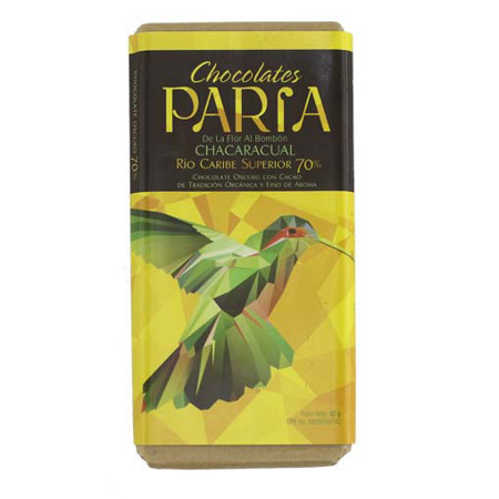 Imagen de Chocolate Oscuro Chaca 70% Paria 92 Gr.