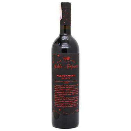 Imagen de Vino Negro Amaro Stelle&Fortuna 0,75 L.