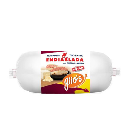 Imagen de Mortadela Endiablada Untable Con Queso Giios 325 Gr.