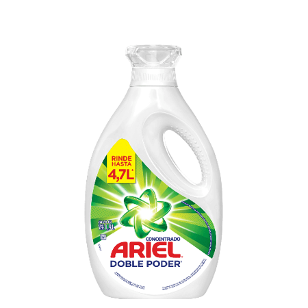 Imagen de Detergente Líquido Doble Poder Ariel 1900 Ml.