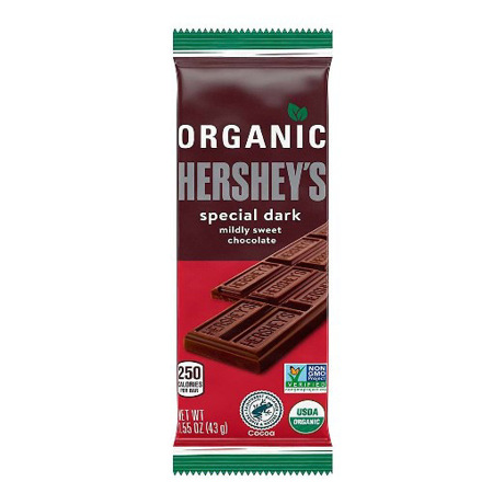 Imagen de Chocolate Negro Organico Hersheys 43 Gr.