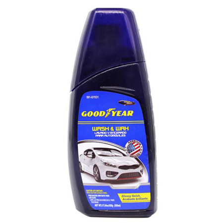 Imagen de Lavado Y Encerado Para Auto Goodyear 500 Ml.