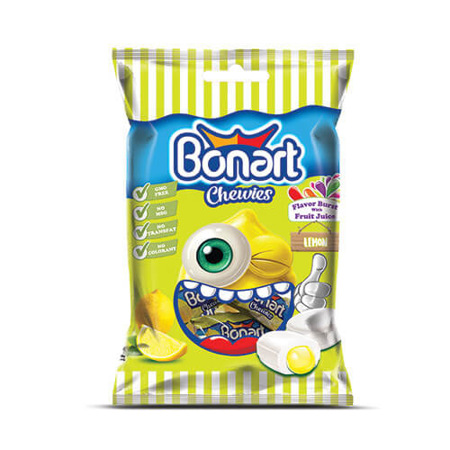 Imagen de Caramelo Masticable De Limón Bonart Chewies 90 Gr.