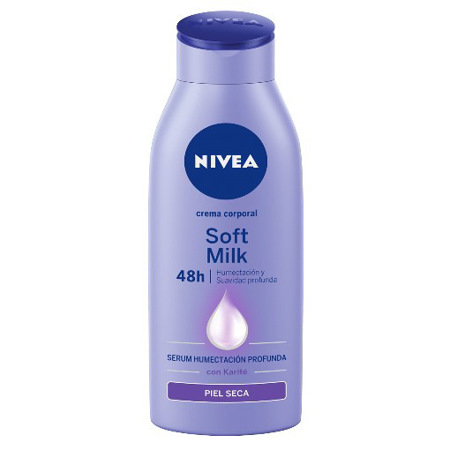 Imagen de Crema Corporal Soft Milk Nutritiva Nivea 250 Ml.