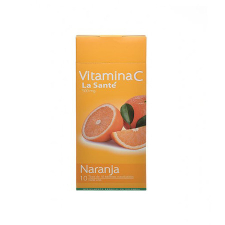 Imagen de Vitamina C Cap. 500 Mg X10 La Sante