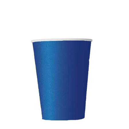 Imagen de Vaso De Carton Carnival Azul 9 Onzas.
