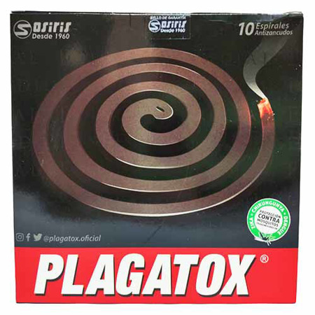 Imagen de Insecticida En Espiral Plagatox 10Und