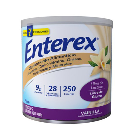 Imagen de Enterex De Vainilla En Polvo Total 400 Gr.