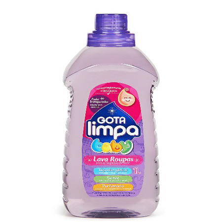 Imagen de Detergente Liquido Bebe Gota Limpia 1 L.