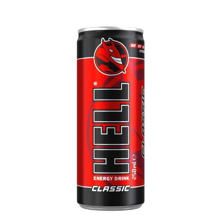 Imagen de Bebida Energetica Hell 250 Ml.