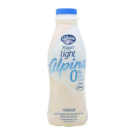 Imagen de Yogurt Natural Alpina 0,75 Ml.