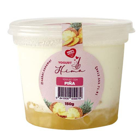 Imagen de Yogurt Con Piña Hima 150 Gr.