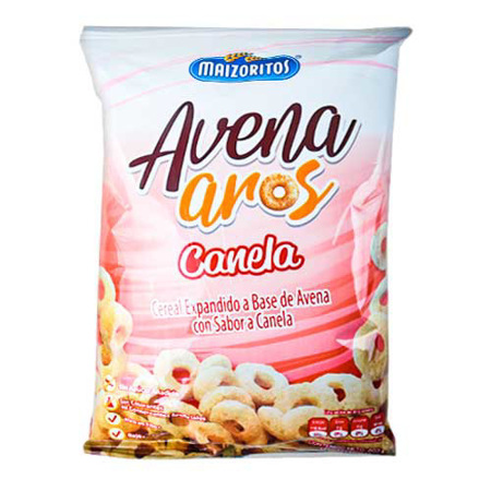 Imagen de Cereal De Avenas Aros De Canela Maizoritos 200 Gr.