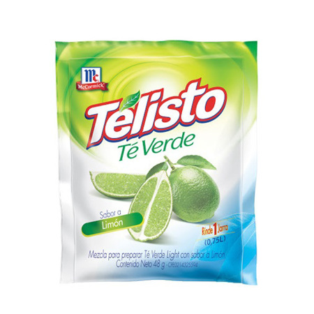 Imagen de Té Verde Con Limón Light Telisto 48 Gr.