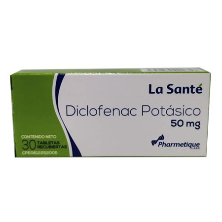 Imagen de Diclofenac Potásico La Sante 50Mg X30